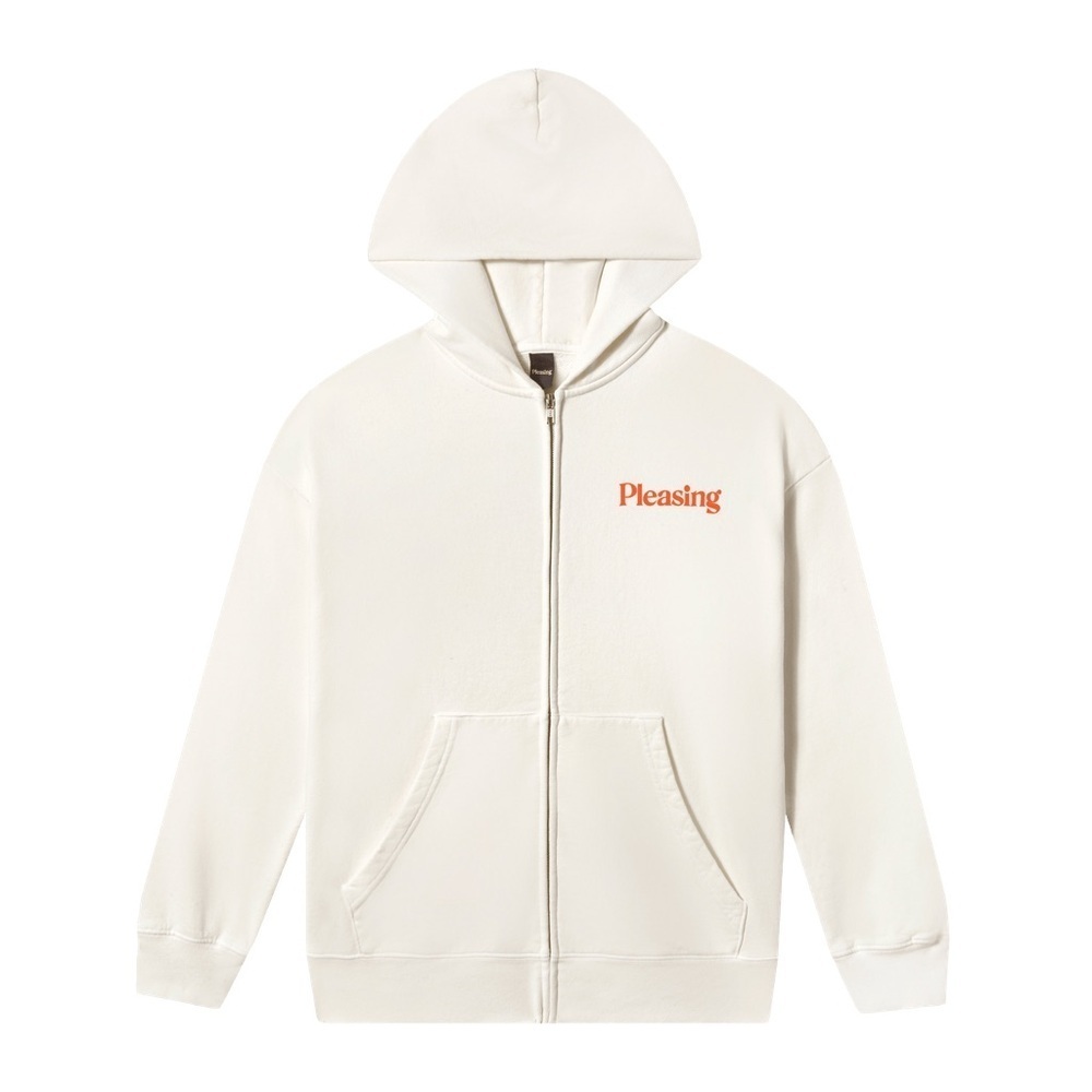 Pleasing Sweatshirt White The AstroMilk Man Zip Up Hoodie Size XXL Harry Styles